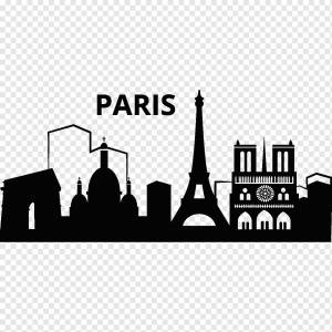 Эйфелева башня Toits de Paris Трафарет Пиза Сити, Эйфелева башня, текст, город, логотип png