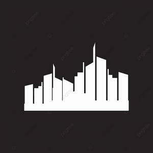 векторный шаблон линии неба города PNG , Квартира, искусство, белый PNG картинки и пнг рисунок для й загрузки