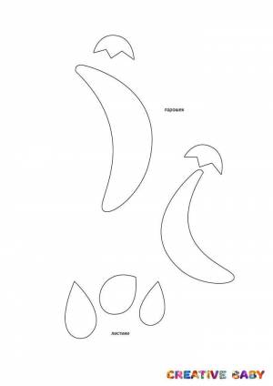 Аппликация Горошек из бумаги и пластна