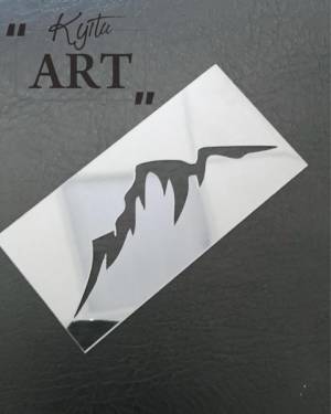 Трафарет Горы мини №2