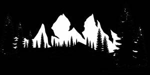 Трафарет природа