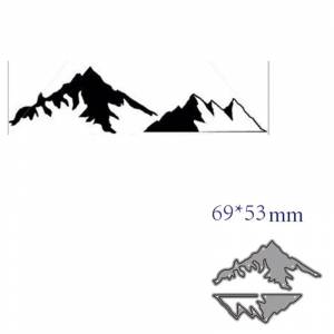 Металлические режущие штампы, формы для украшения гор, скрапбукинга, бумаги, ремесленных ножей, лезвия, штампы, трафареты