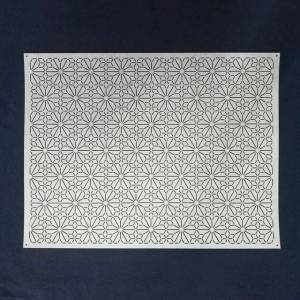 Трафарет Sashiko, шаблон для вышивки Sashiko, форма для стежки одеял, 42*25 см