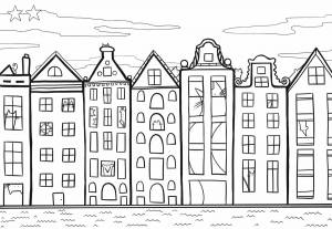 Раскраска Город