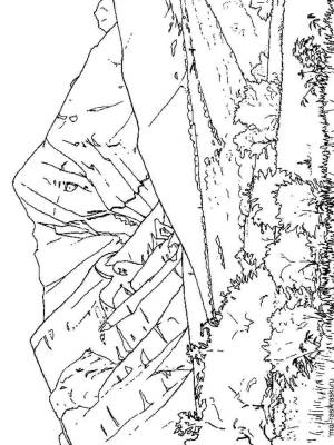 Раскраски Горы