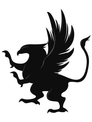Трафареты Грифона для вырезания из бумаги