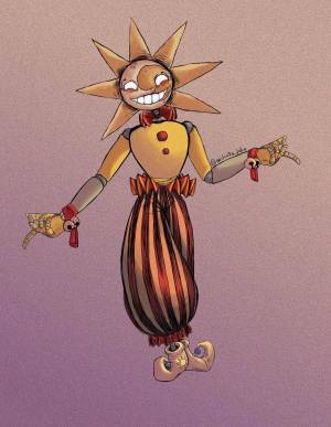 Картинки Солнце и луна фнаф