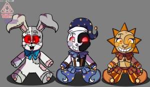 Арты фнаф в полный рост