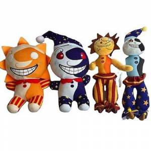 Плюшевые игрушки FNAF, нарушение безопасности, Sunrise Sundrop BOSS, солнце, луна, Джокер, игрушка в подарок