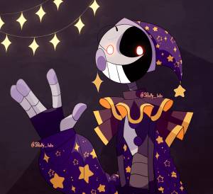 Луна фнаф арт