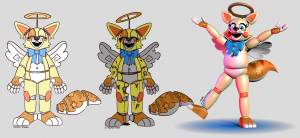 Арты фнаф табби