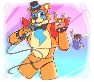 Арты фнаф секьюрити брич монти