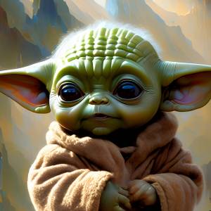 Картина “Малыш Грогу