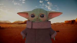 baby yoda the mandalorian star wars 3D Модель in Пришельцы 3DExport