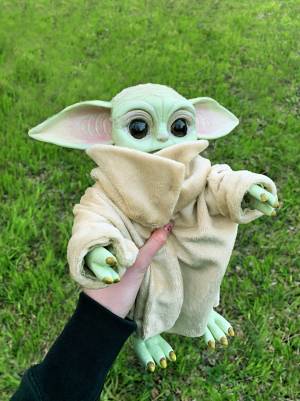 Бэби-йода ручной работы