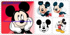 Микки Маус Минни Маус The Walt Disney Company, Микки Маус, шаблон, герои, текст png