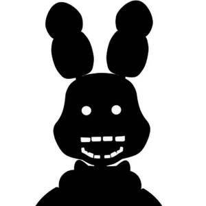 Трафареты маска бонни