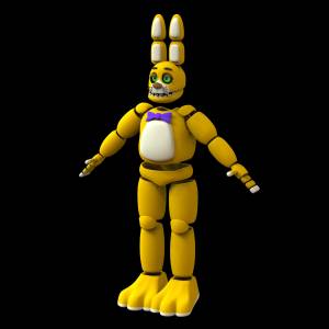 Файл 3D FNAF Springbonnie Полнотелый носимый костюм с головой для 3D печати ・Шаблон для 3D-печати для загрузки・Cults