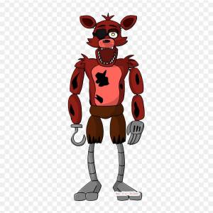 Foxy Fnaf рисунок всего тела Five Nights At Freddy's 2 Five Nights At термопереводные картинки для одежды, футболка, сумка, теплопередающие наклейки, железные нашивки