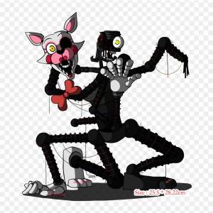 Fnaf Foxy Rebornica Five Nights At Freddy's 2 Five Nights At Freddy' Железные переводные картинки для одежды Футболка Сумка Теплопередающие наклейки Железные нашивки