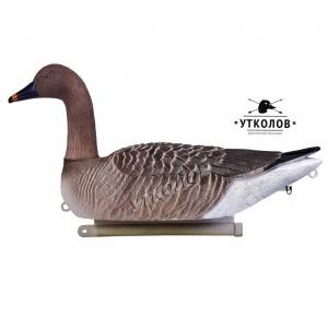 Чучело сминаемое разборное Гусь гуменник плавающий SoftPlast® 3D