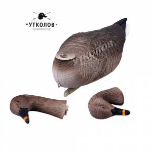 Чучело сминаемое разборное Гусь гуменник плавающий SoftPlast® 3D