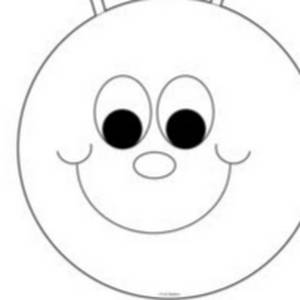 Мордочка гусеницы шаблон