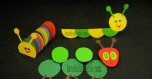 Гусеница из кругов