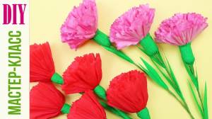 2 ways to MAKE CLOVES of paper and napkins