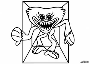 Раскраска Хагги в вентиляции