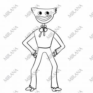 Хаги Ваги из игры Poppy Playtime