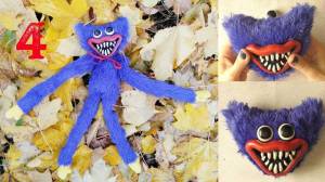 Huggy wuggy своими руками 4 Как сшить Хагги Вагги Kissy Missy Кисси Мисси герои Poppy Playtime в 2023 г