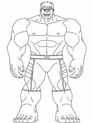 Раскраски Халк