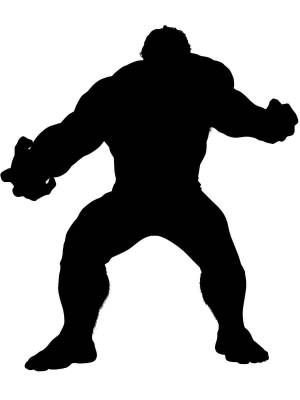 Трафареты Халка