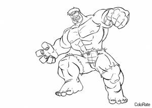 Раскраска Безграничная ярость