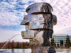 Необычные фонтаны