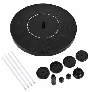 Водяной фонтан на солнечной батарее, садовое украшение для бассейна, внутреннего дворика, уличный декор, декоративный интерьер фонтана на солнечной батарее