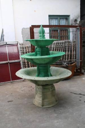 Декоративная форма для бетонного фонтана