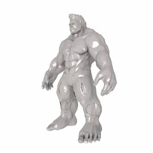 Файл STL Халк низкополигональный ・Шаблон для 3D-печати для загрузки・Cults