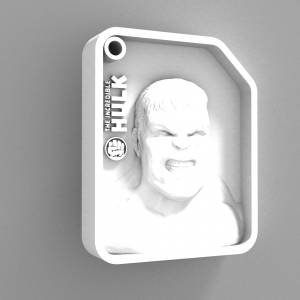 Файл STL Брелок Халк Мстители・Шаблон для 3D-печати для загрузки・Cults