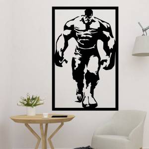 Файл 3D Hulk Mural Wall Decor・Шаблон для загрузки и 3D-печати・Cults