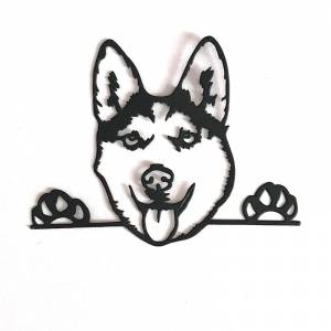 Сибирский хаски собака порода металлические Вырубные штампы форма для вырезания Новый нож для скрапбукинга бумаги рукоделия лезвие штамп трафареты