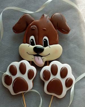 Пряники имбирные, пряник собака