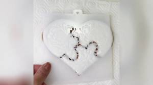 Набор форм Сердце-пазл для пряников и печенья