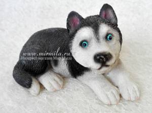 3D Форма сконовая Щенок хаски