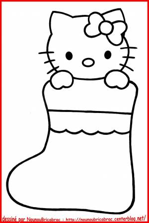 Трафареты новогодние hello kitty