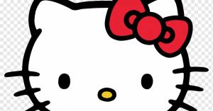 Персонаж Hello Kitty Санрио Мерчендайзинг, логотип Hello Kitty, любовь, текст, сердце png