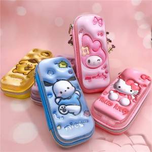 Карандаш на молнии, с рисунком Hello Kitty