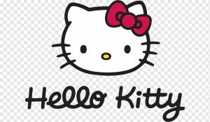 Hello Kitty Cat Sanrio Котенок Персонаж, Кот, животные, текст, логотип png