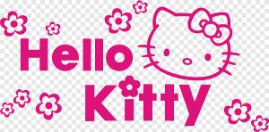 Шаблон Hello Kitty, Книжка-раскраска Hello Kitty, Настенные трафареты Hello Kitty, любовь, фиолетовый png